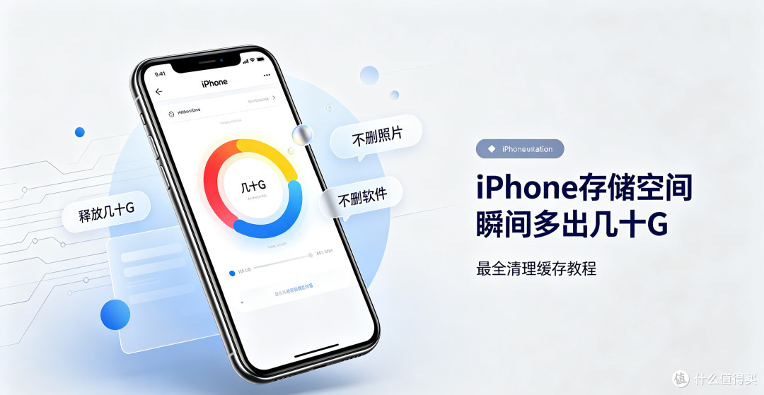 iPhone存储空间瞬间多出几十G!清理缓存教程,不删照片不删软件