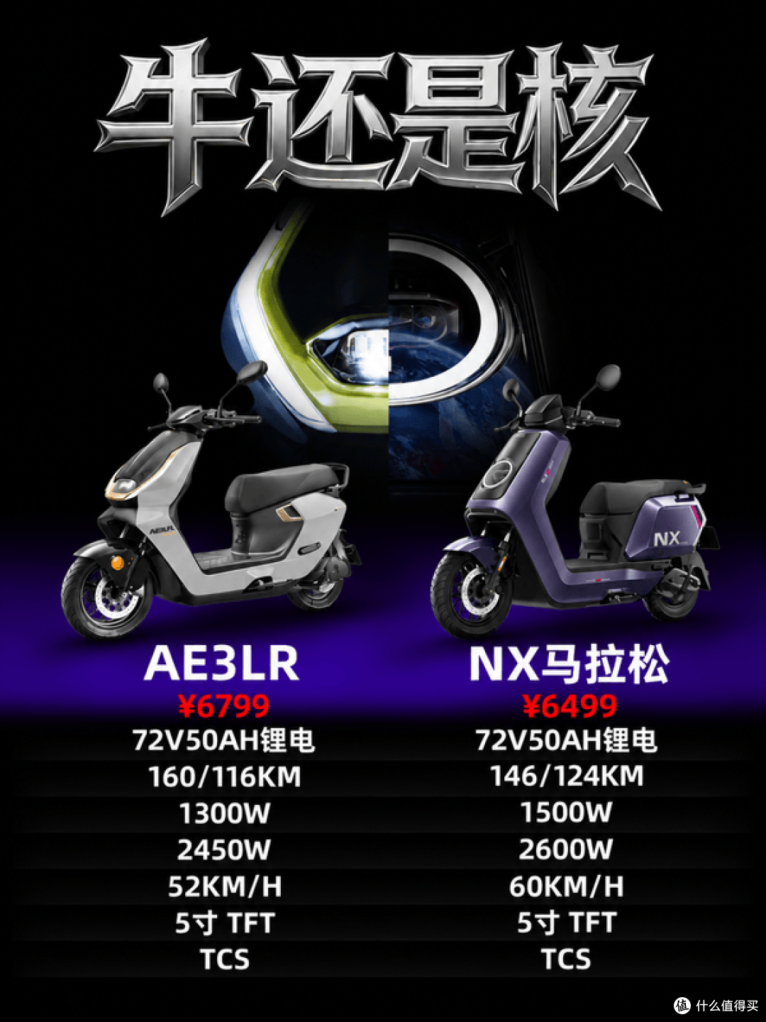 小牛还是极核?NX马拉松对比AE3 LR,6500档长续航二选一!