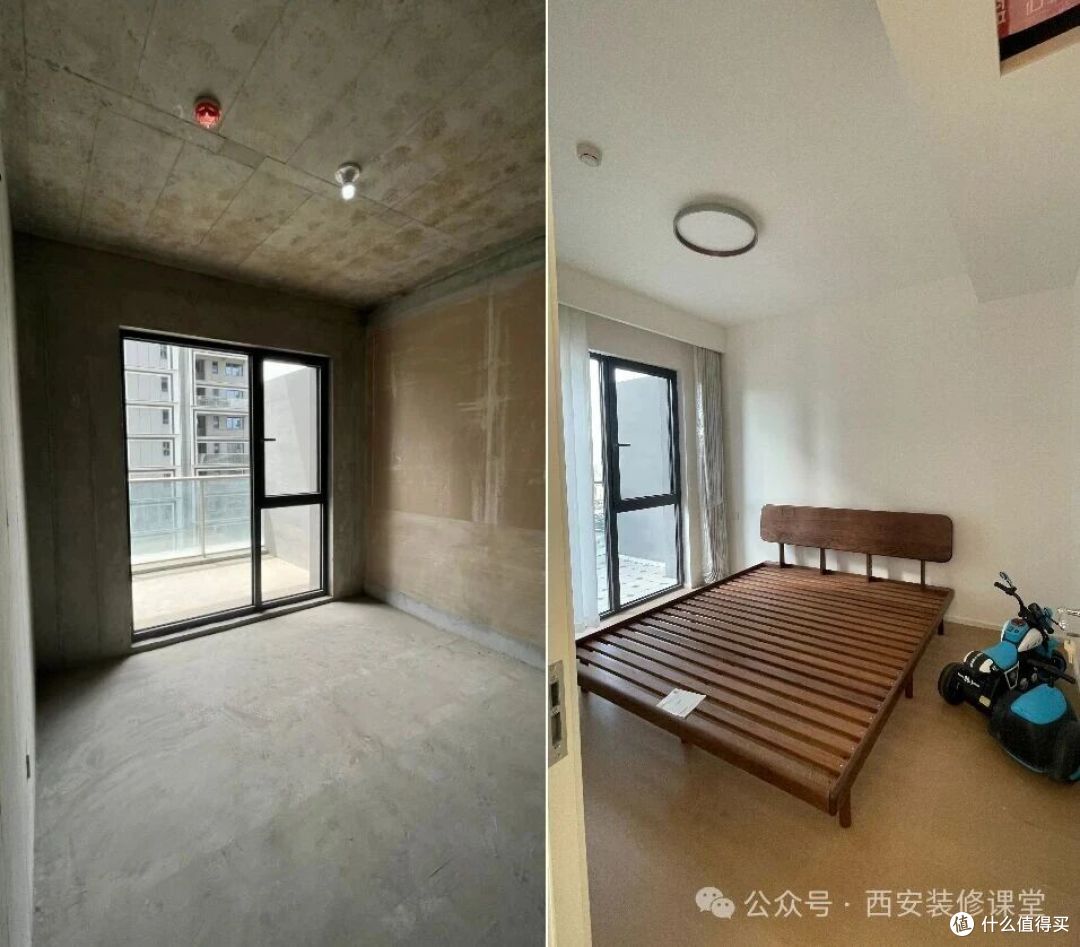 143m²全包,装修前后对比