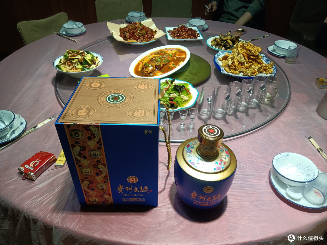 今天喝贵州大曲似水流年,性价比很高,