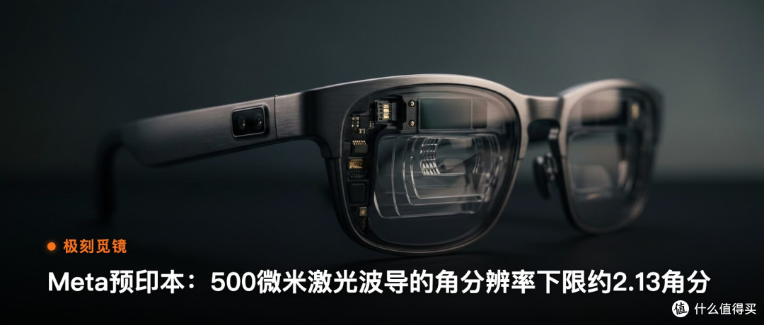 极刻觅镜 | Meta预印本：500微米激光波导的角分辨率…