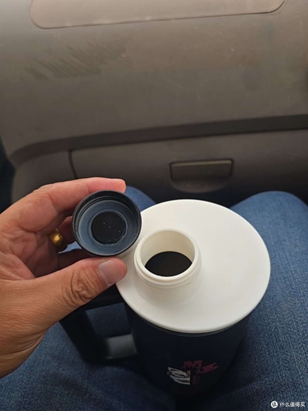 换了盖子的史丹利保温杯