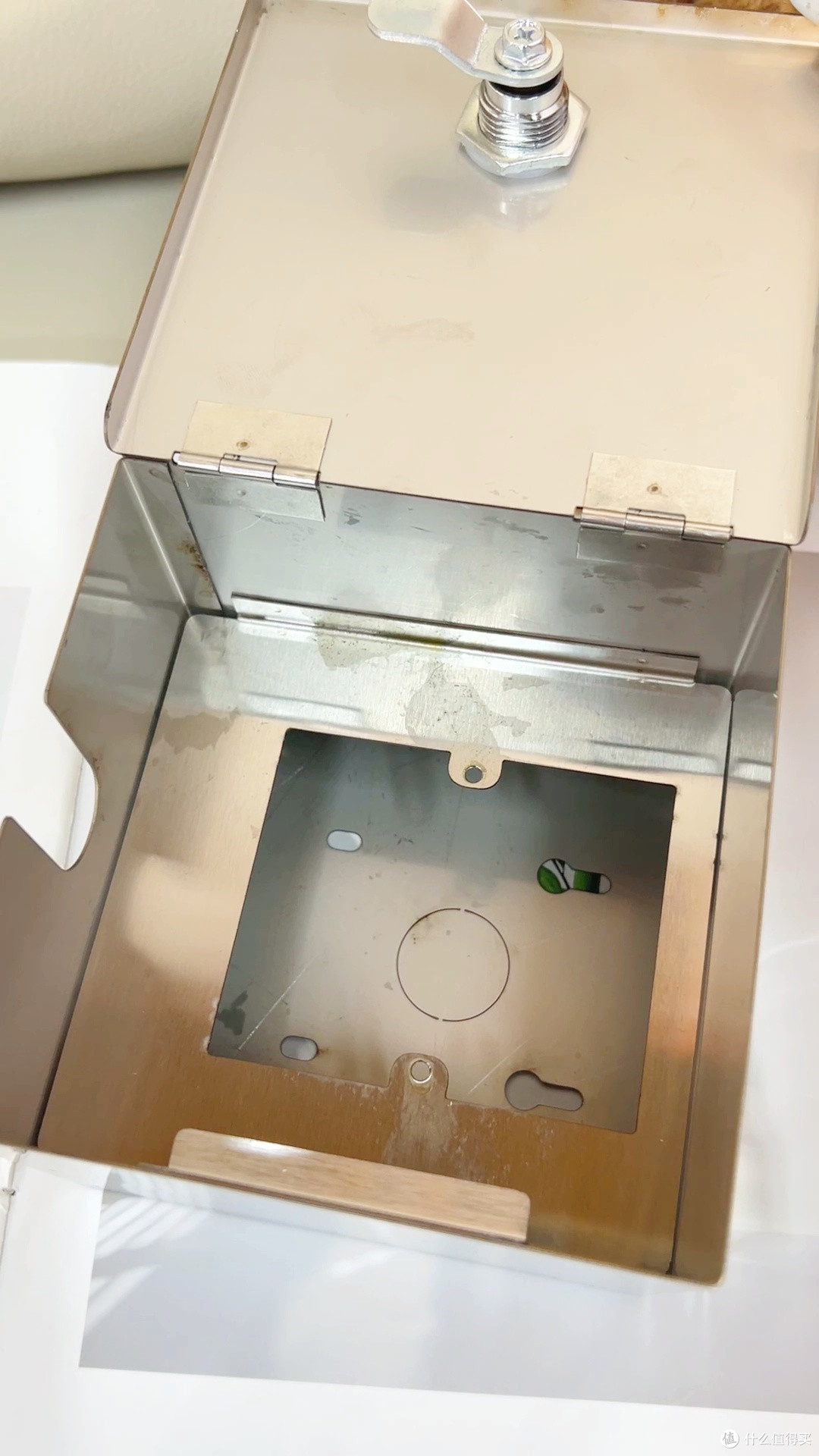 304不锈钢插座锁盒,充电器防盗户外防水