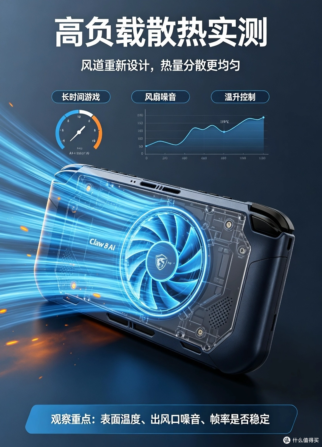 新品首发实测|微星Claw 8 EX AI+掌机,8英寸高刷掌上游戏设备