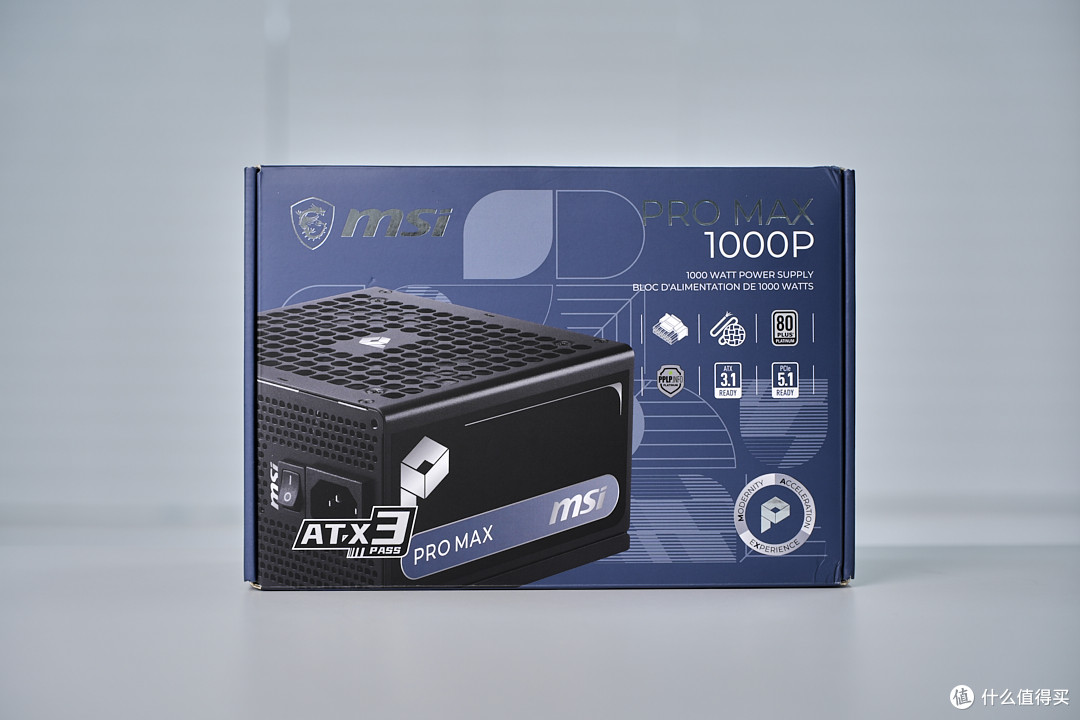 600元出头的白金全模组!微星 PRO MAX 1000P 电源测评