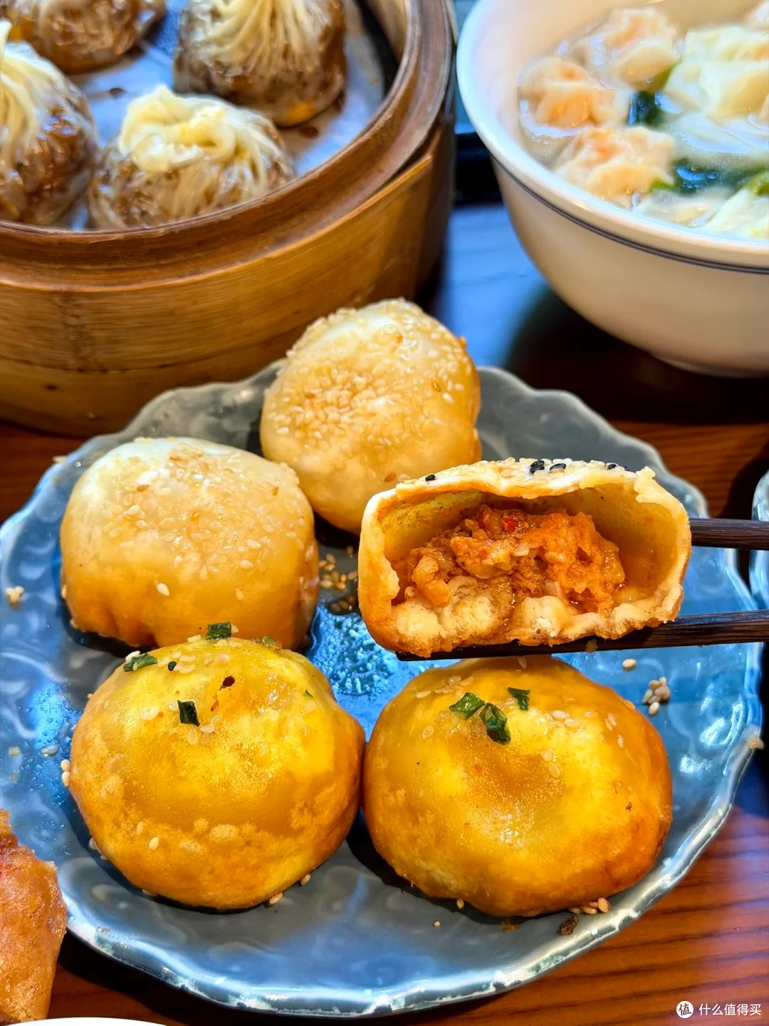 苏州山塘街这顿生煎,连窗外的风景都想打包