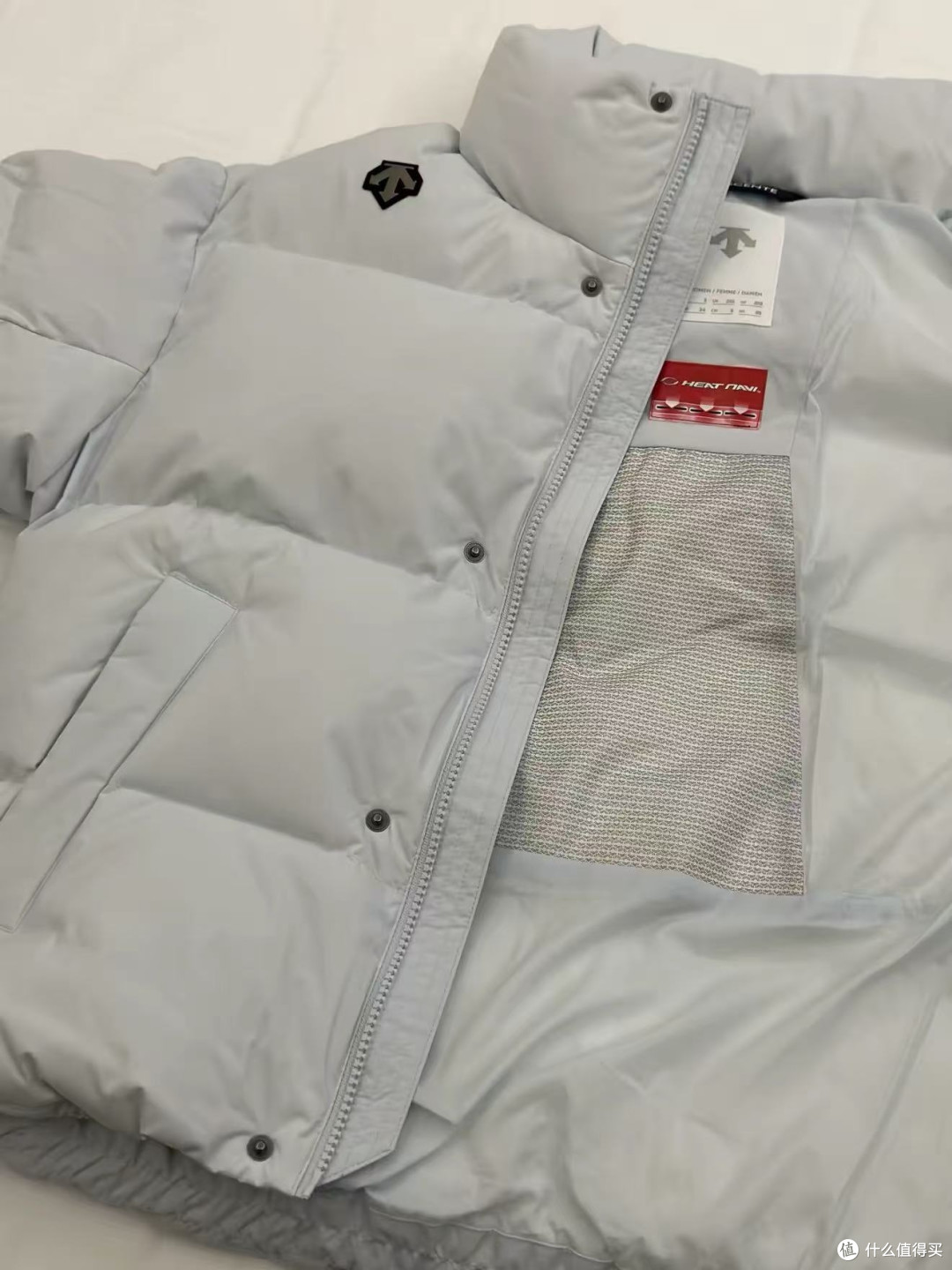 迪桑特短款面包羽绒服!男女HEAT NAVI防泼水鹅绒✨