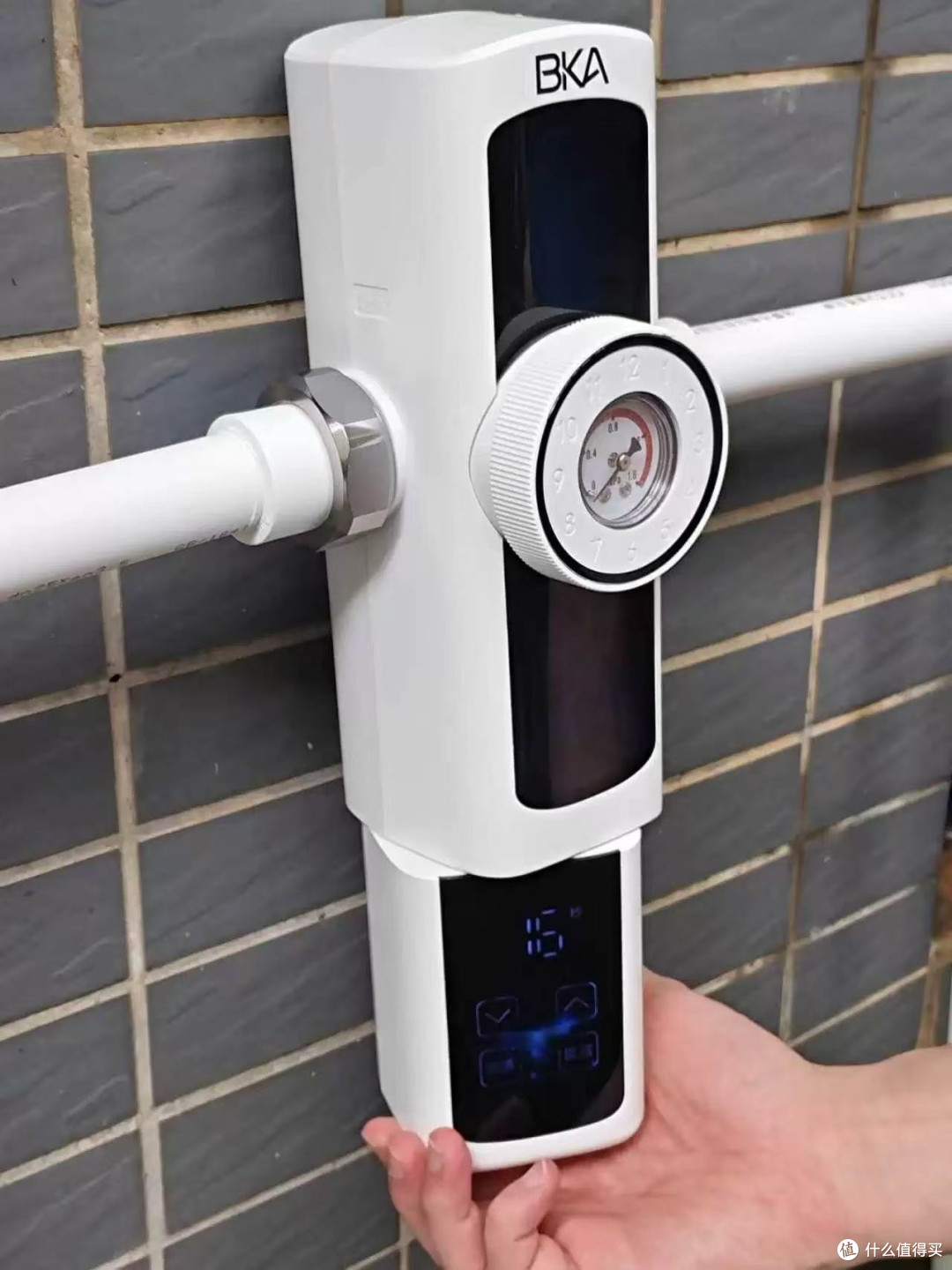 家用反冲洗前置过滤器，20微米全自动全屋净水