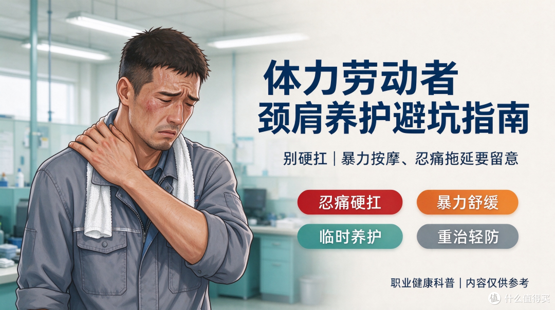 体力劳动者颈肩养护避坑指南