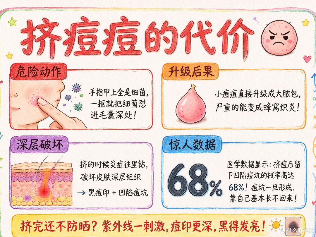 后背痘越抠越多还留疤?先分清是"痘"还是"菌",再谈怎么护理!