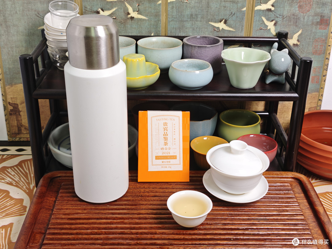 【福鼎白茶】品品香晒白金2021寿眉「盖碗|闷泡」测评(261011)