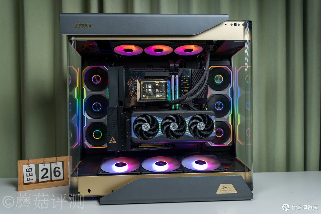 全景海景房的终极形态?微星MEG MAESTRO 900R超神机箱 评测