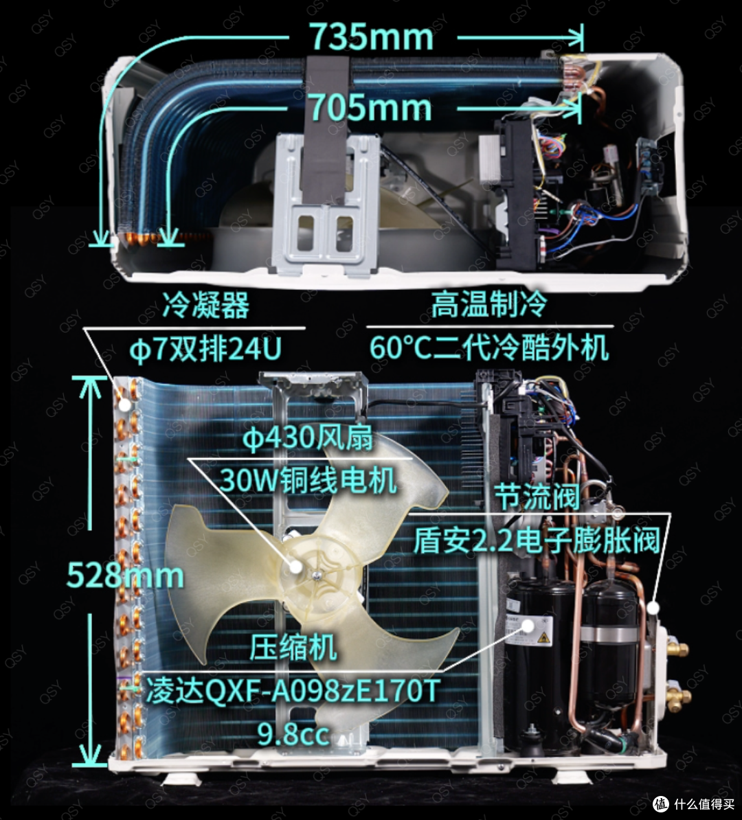 格力舒适风Ultra高配空调拆机实测 配置硬核 人走自动省电