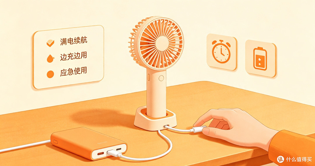 首发实测|新款便携手持小风扇真实上手体验