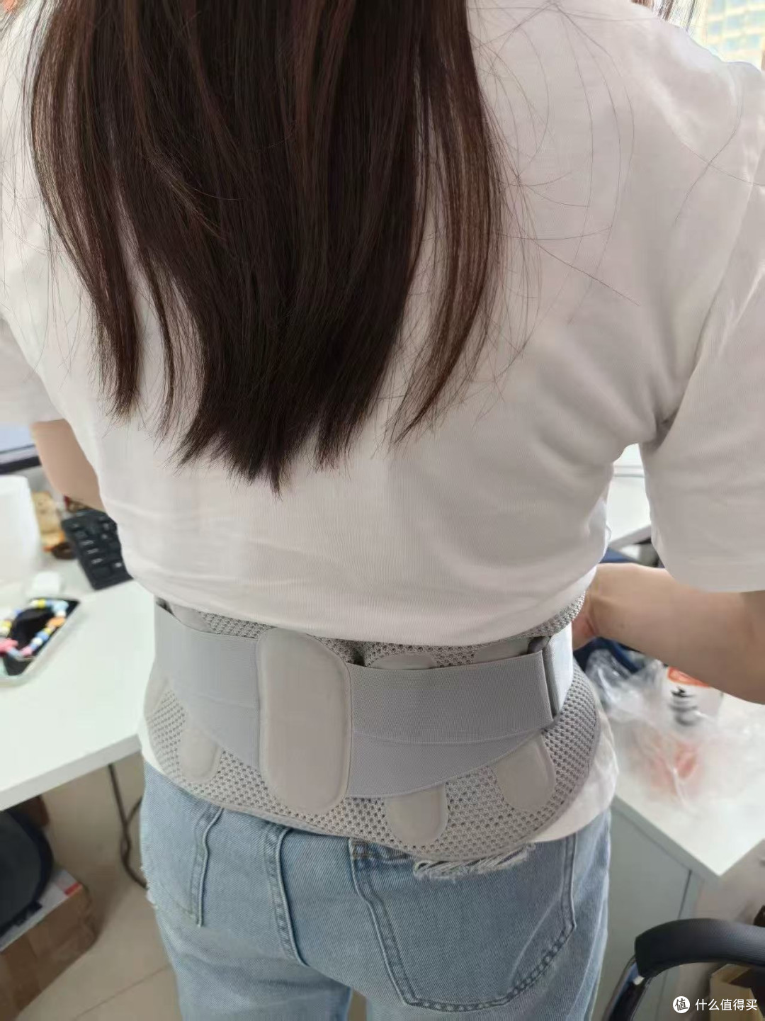 久坐护腰男女通用，冀维康腰部固定带透气