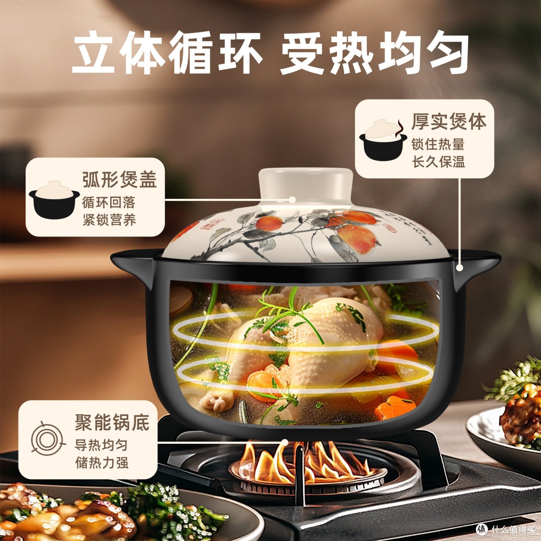 康舒 耐高温浅锅砂锅 简单说说