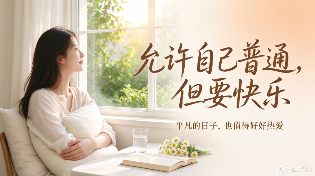 允许自己做一个普通,但快乐的女生
