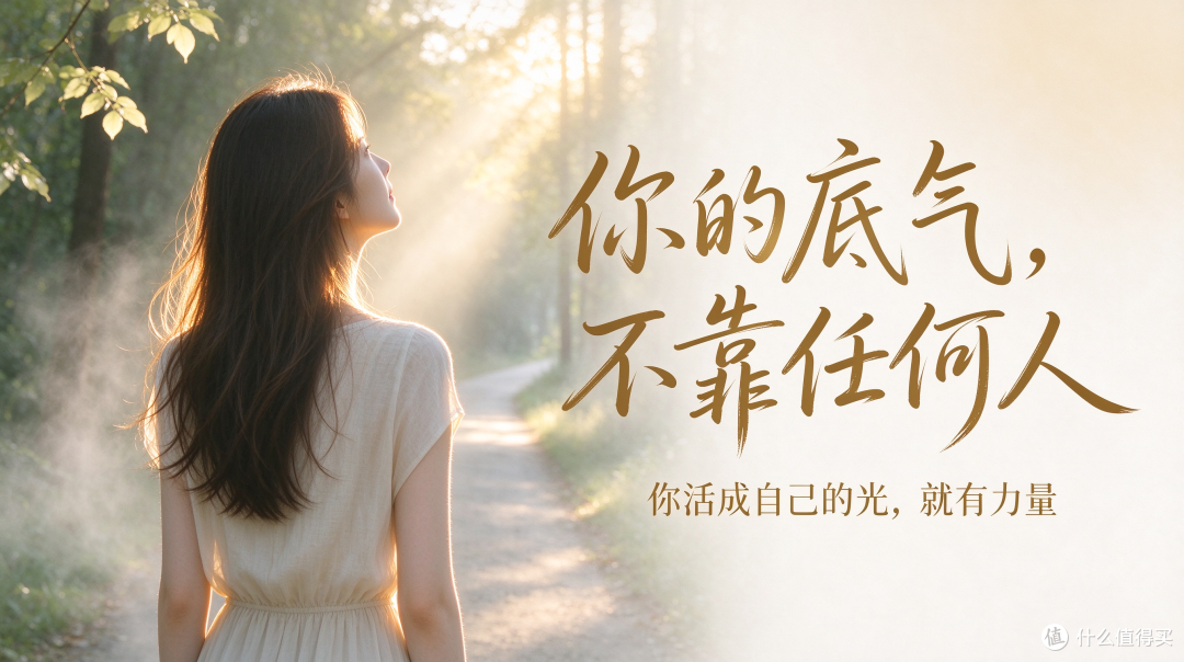 你的底气,从来不用依靠任何人
