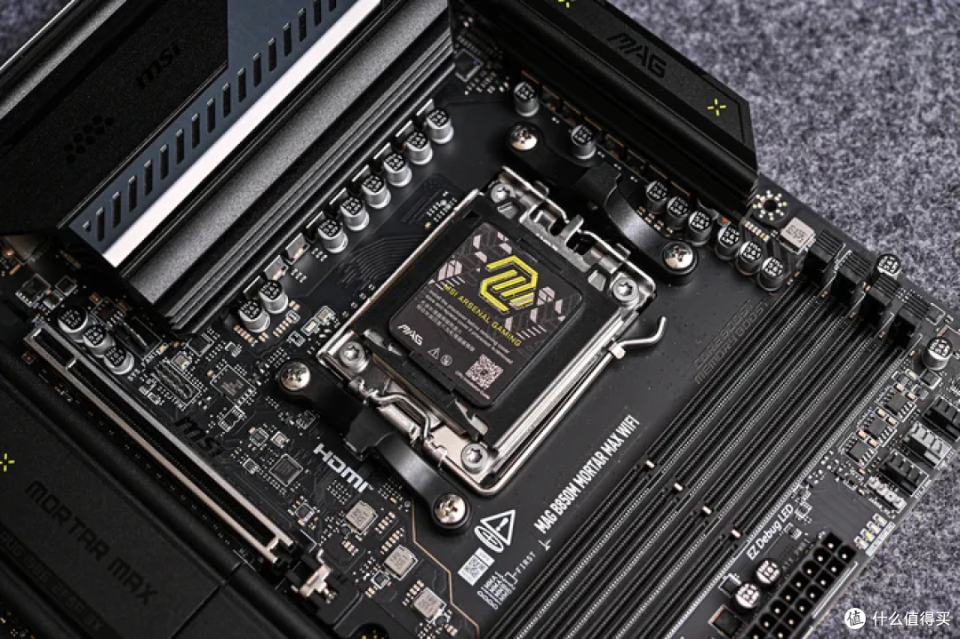 M-ATX AM5终极答案——微星 MAG B850M MORTAR MAX WIFI 开箱简测
