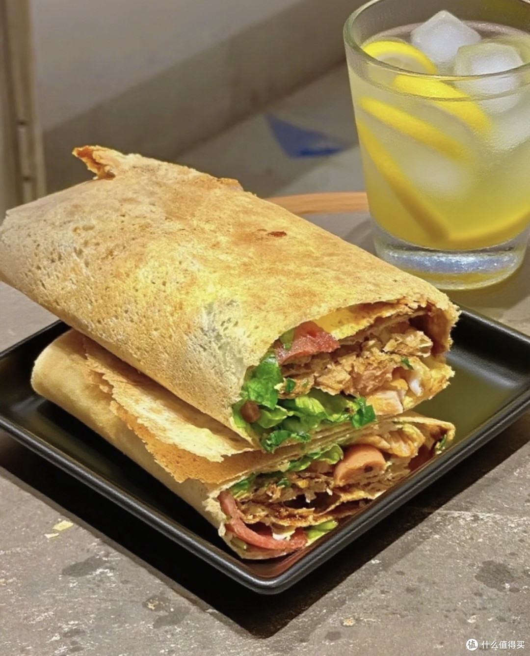 中式Taco!山东煎饼被卷成了减脂餐