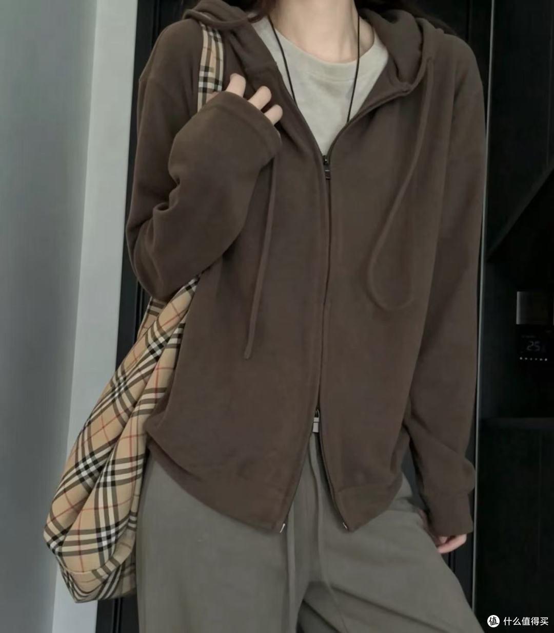 找到了很软很舒服的灰调休闲阔腿卫裤