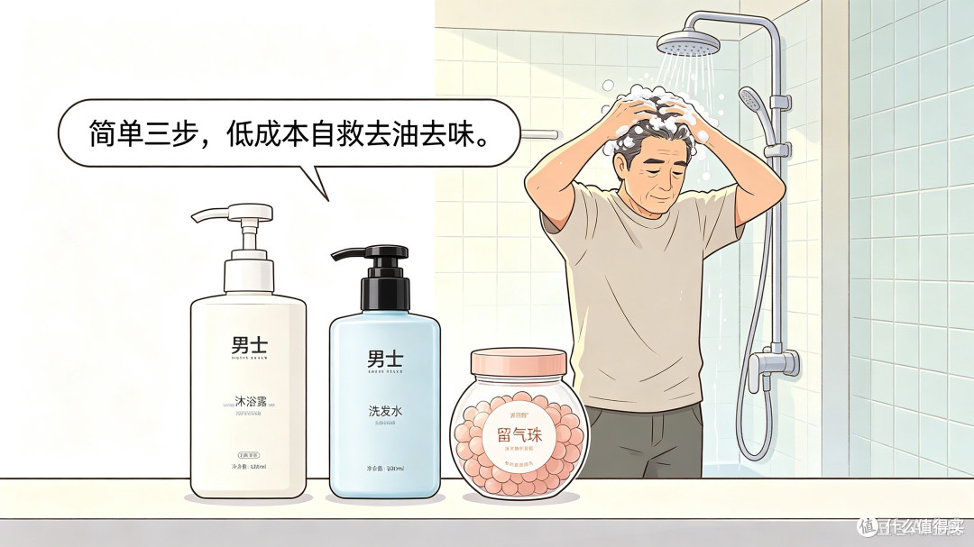零成本去中年味✅三步摆脱大叔油腻感