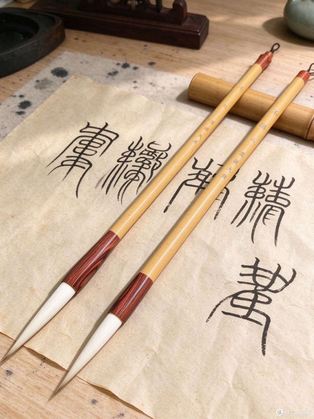 临峄山碑线条总发飘,换了这支加健羊毫才稳住