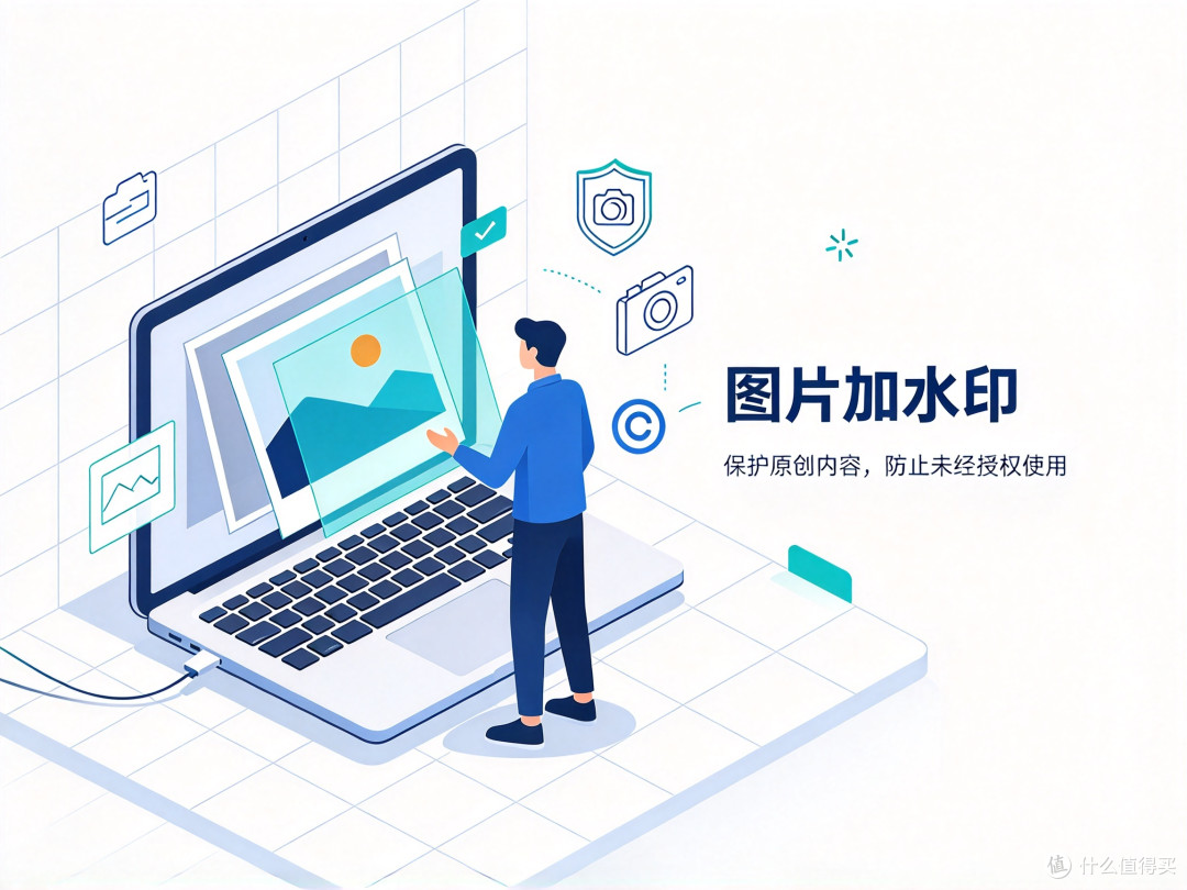 图片被搬运找不到来源?学会加水印守住你的成果