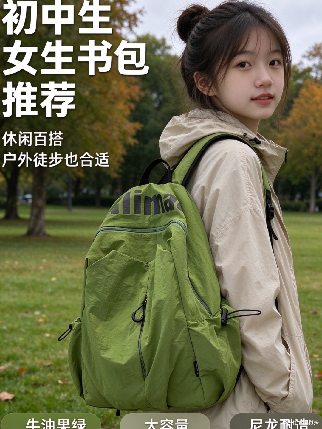 最近入的这只韩系双肩包必须安利给你们！
