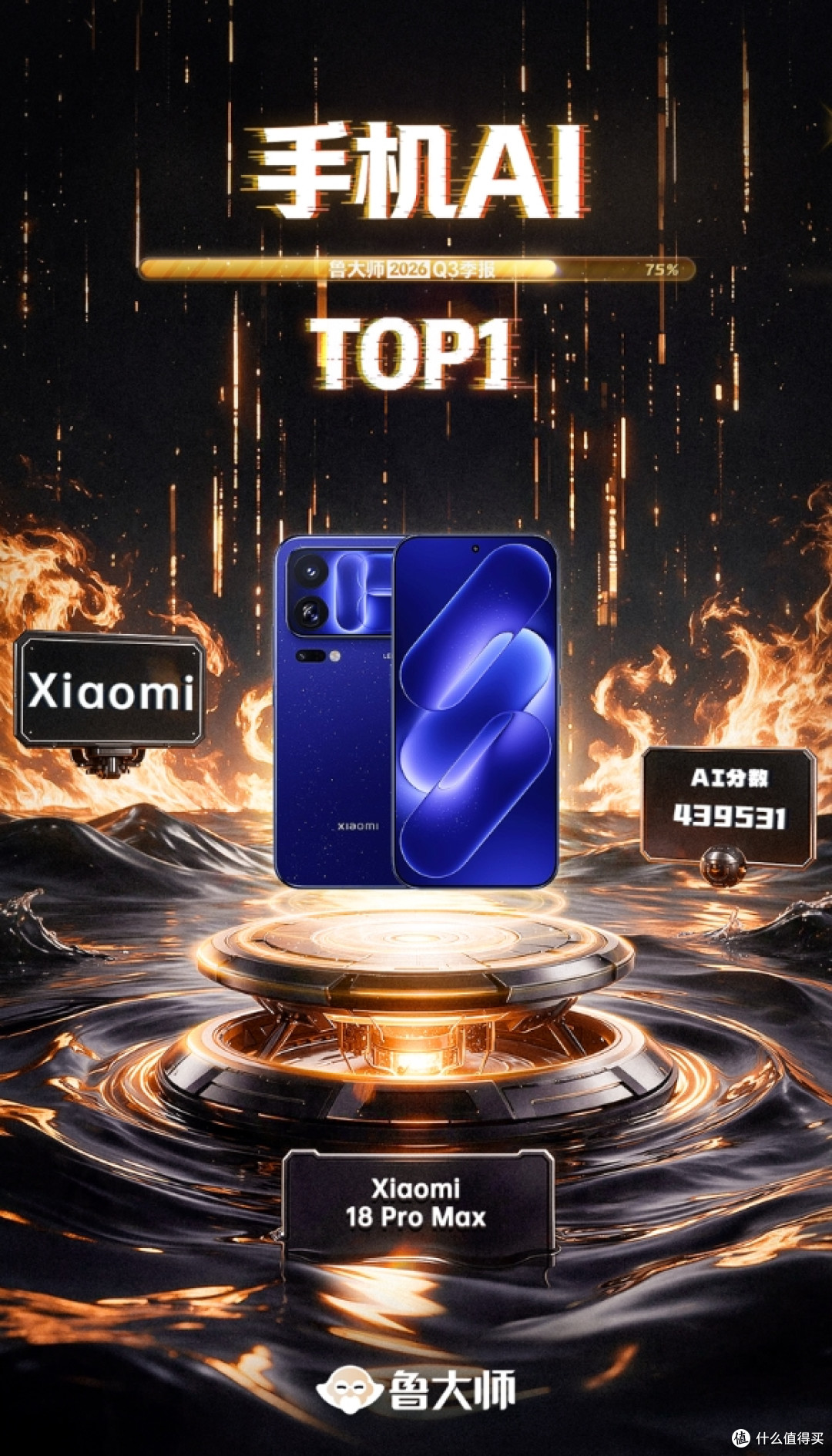 鲁大师2026年手机Q3季报：天玑9600 Pro助力vivo拿下性能榜首