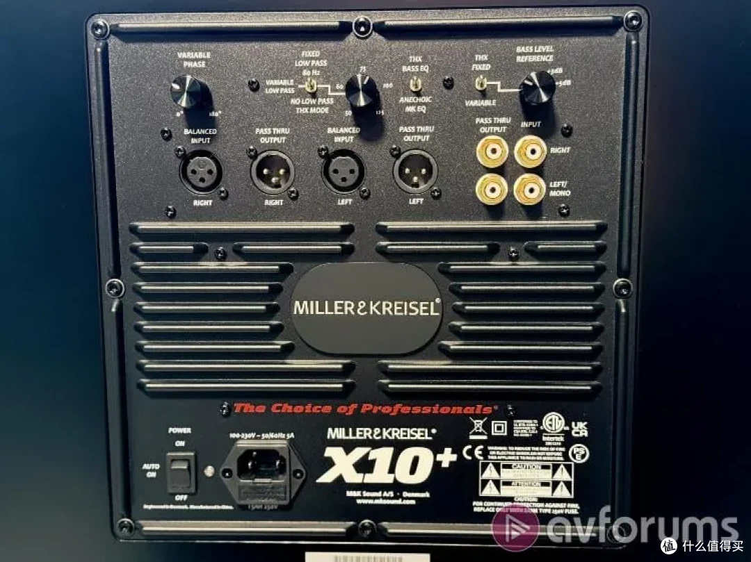 AVforums 权威认证｜Miller&Kreisel X10+，小空间影音全能低音炮