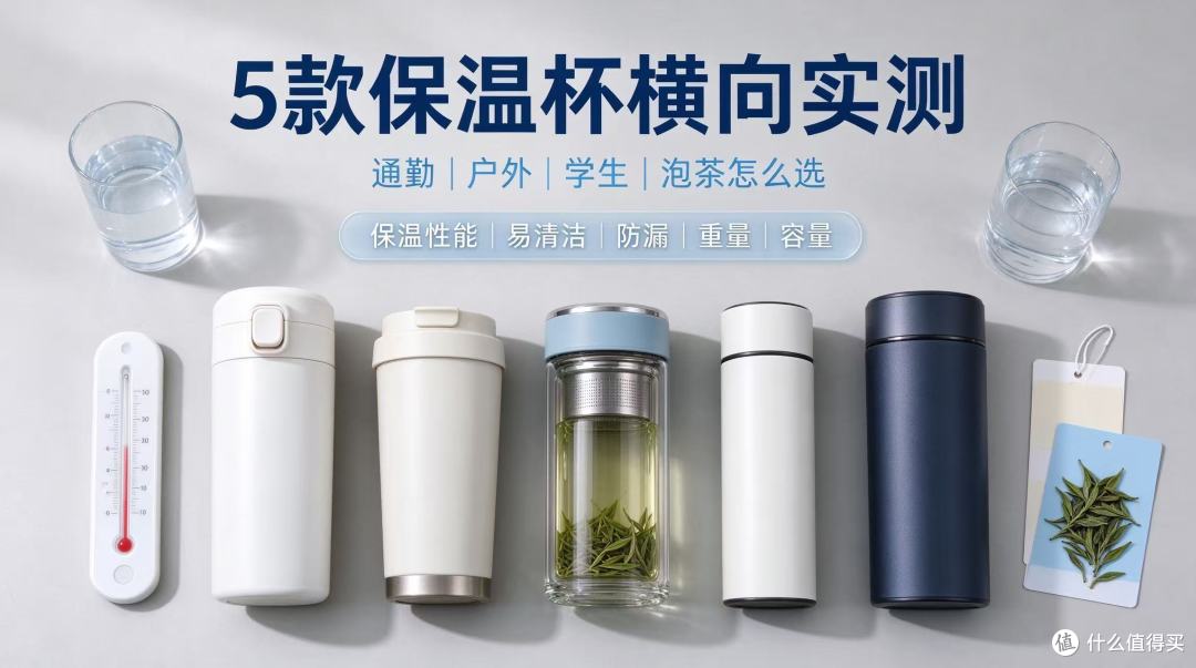 5 款热门保温杯深度对比|通勤 / 户外 / 学生怎么选?