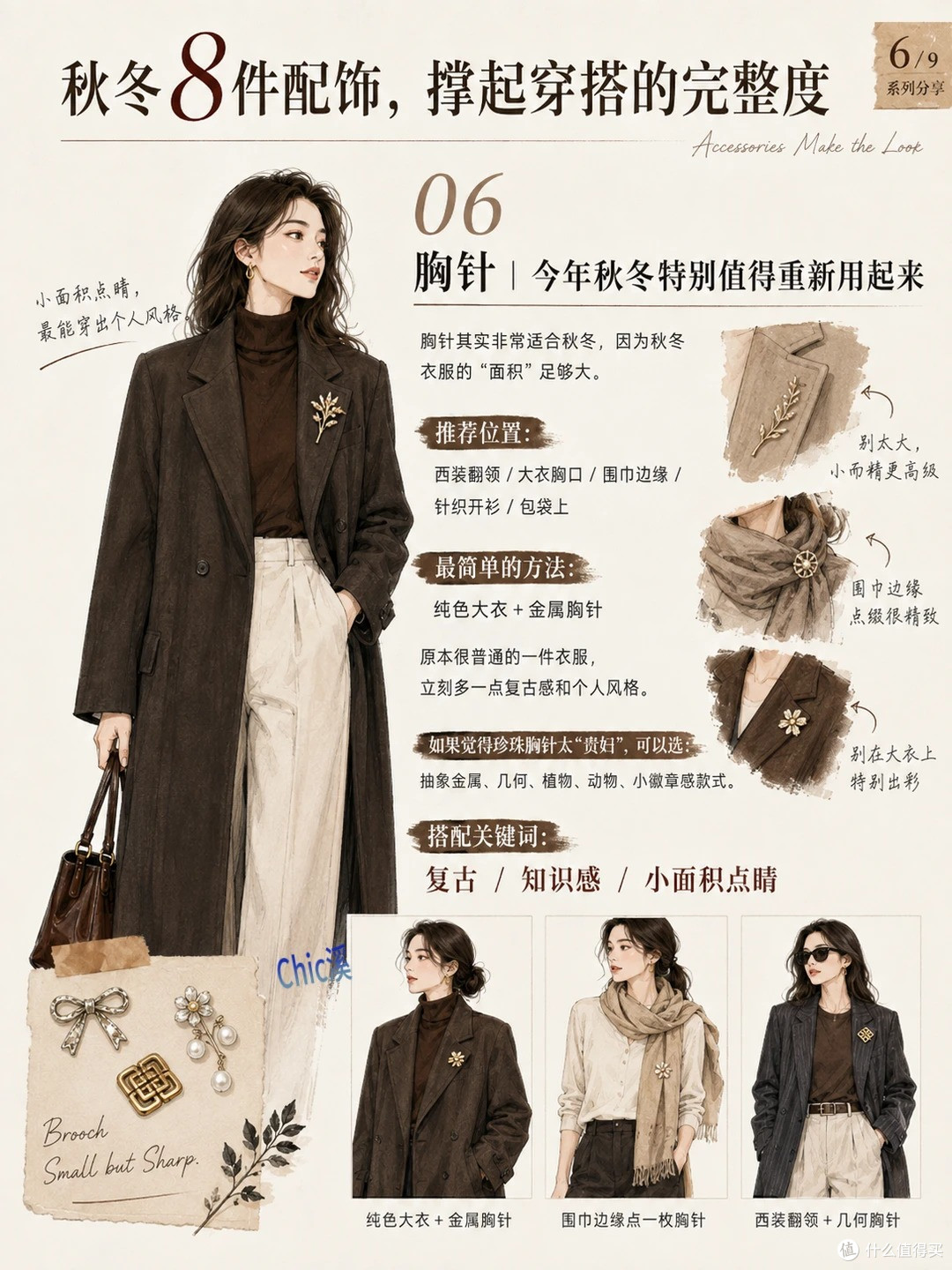 秋冬穿搭没氛围？可能是配饰没选对