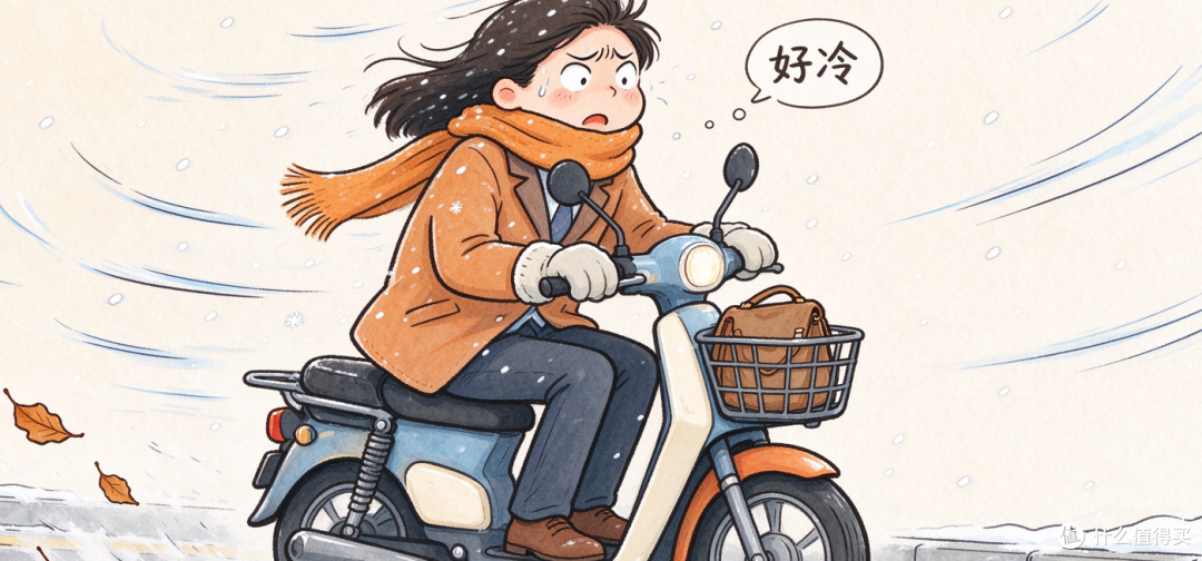 冬天骑电动车:挡风被四档对比,35到159怎么选