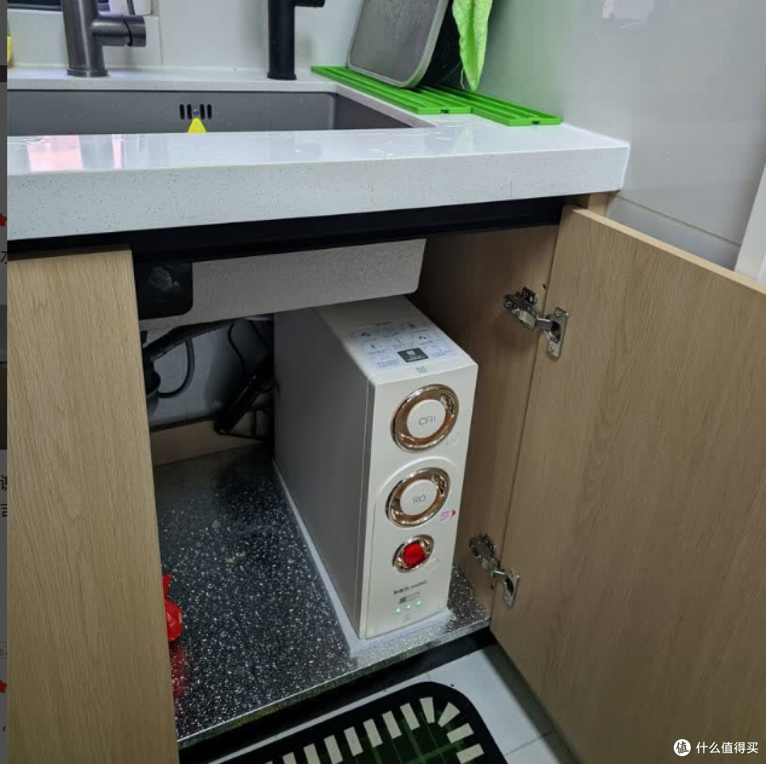 安吉尔净水器2445元-标1600G膜规格写1200G