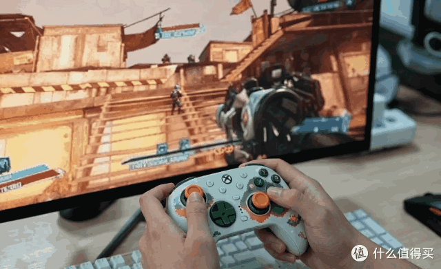 颜值与实力双在线!八位堂猎户座 3 代 XBOX 版海屿青手柄真能打