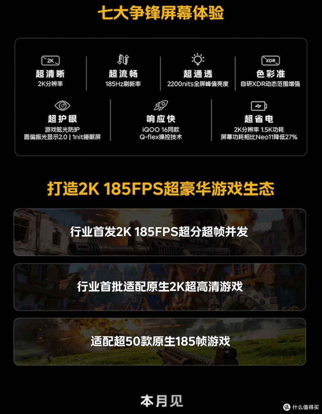 维信诺首发2K 185Hz屏幕,iQOO Neo12将率先搭载