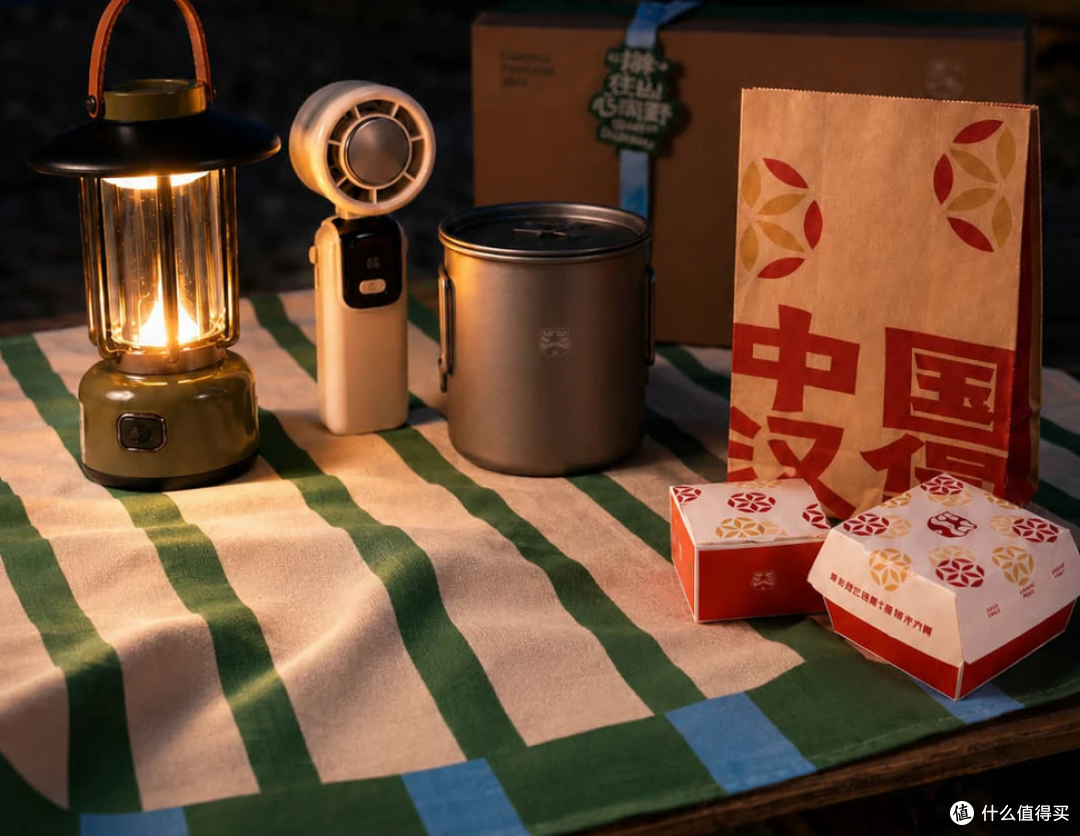 塔斯汀端午礼盒二手鱼才卖88,纯钛杯+露营三件套,你看值不值?