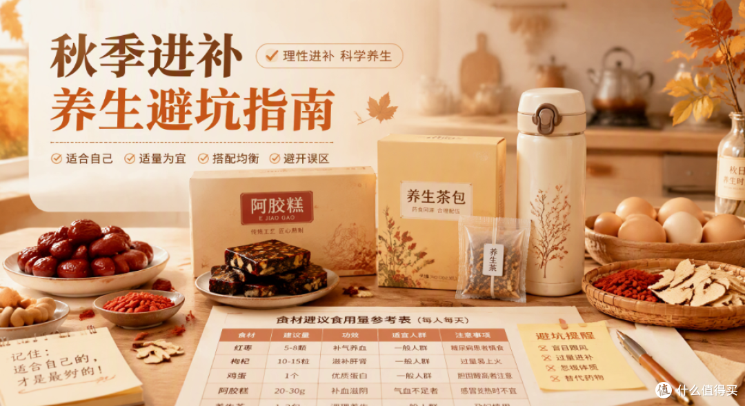 贴秋膘、阿胶糕、养生茶……秋季进补我只信这四条