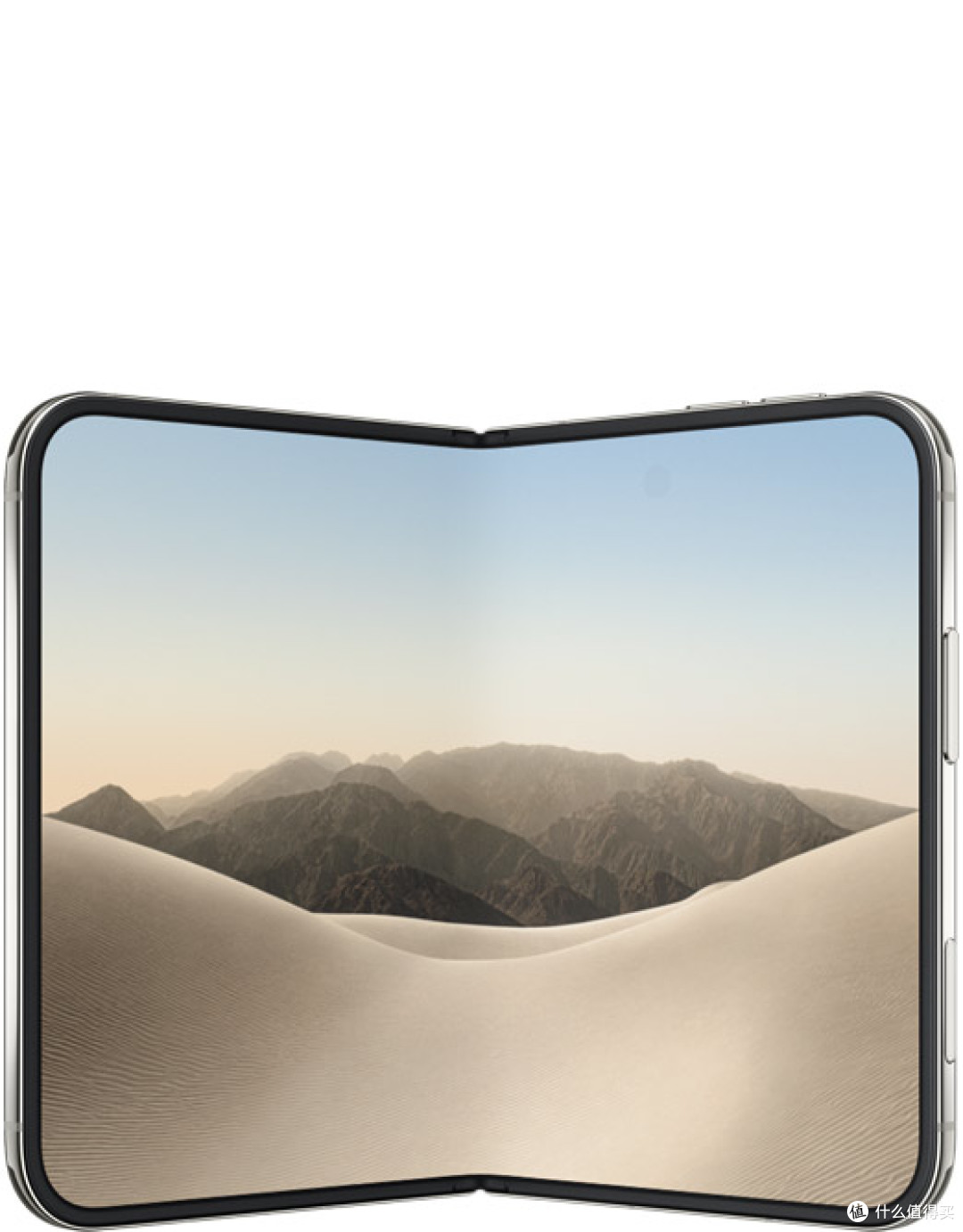 iPhone Duo展开后的内屏官网图