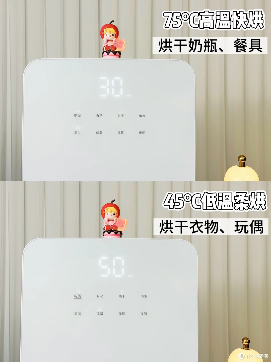 烘干越快越好吗?6 款母婴消毒柜烘干效率横评