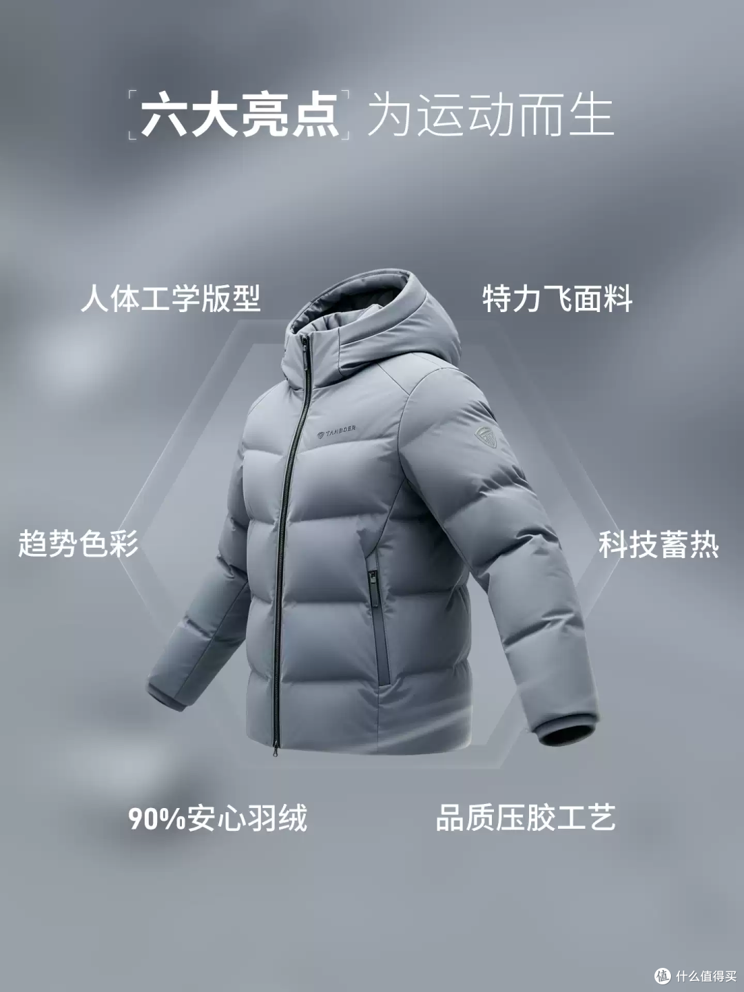 拒绝臃肿!这件羽绒服太懂直男审美了