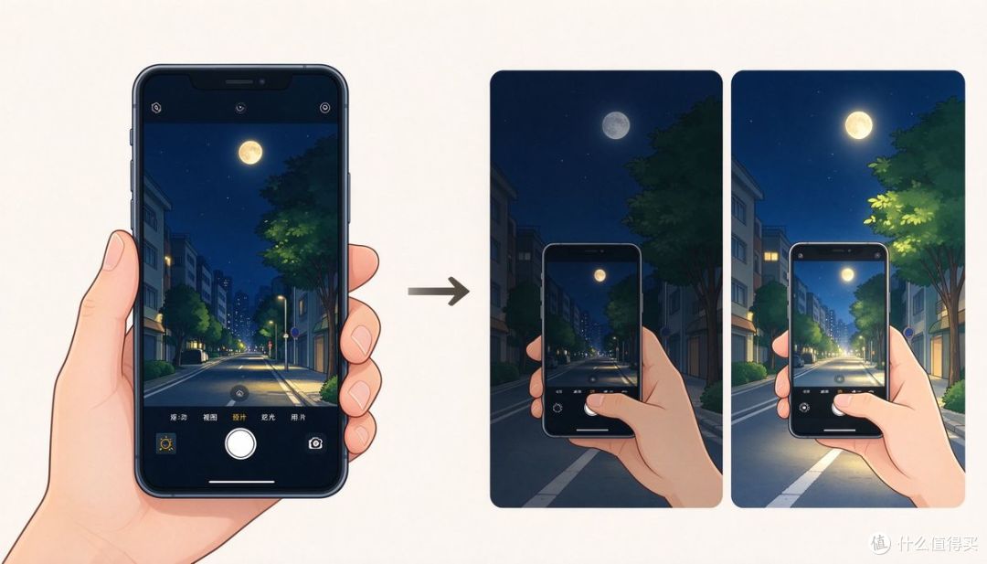 手机夜景模式,为什么晚上也能拍得又亮又清楚?