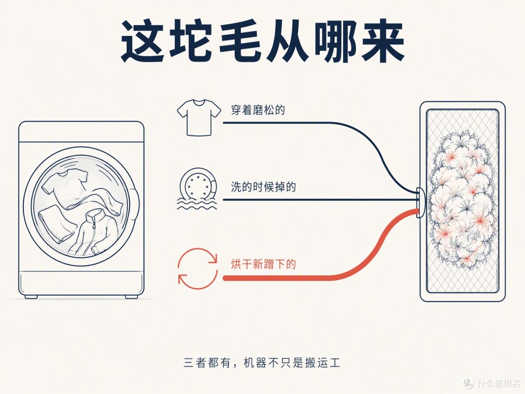 框里的圆圈，是烘干机认不认这件衣服的唯一凭证。