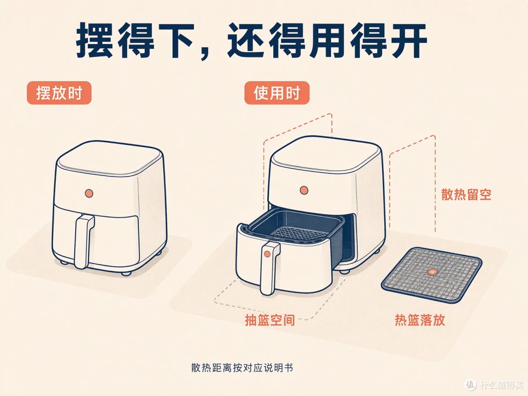 机身摆得下只是起点，抽篮、散热和放热盘也要有位置。