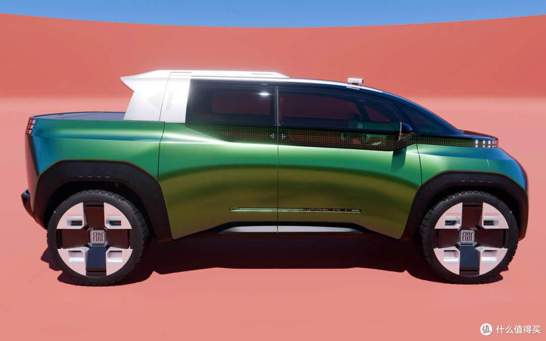 是MPV、也是SUV、还是皮卡,菲亚特发布最野概念车Multipla