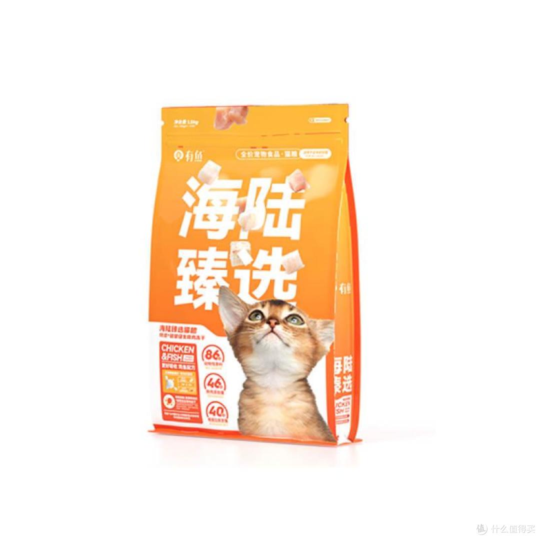 有鱼 海陆甄选3.0 鸡鱼味猫粮包装图