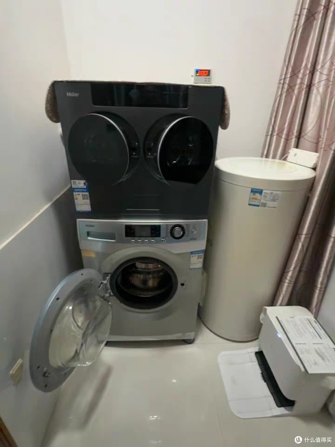 海尔云溪CP筒分区,洗烘实测