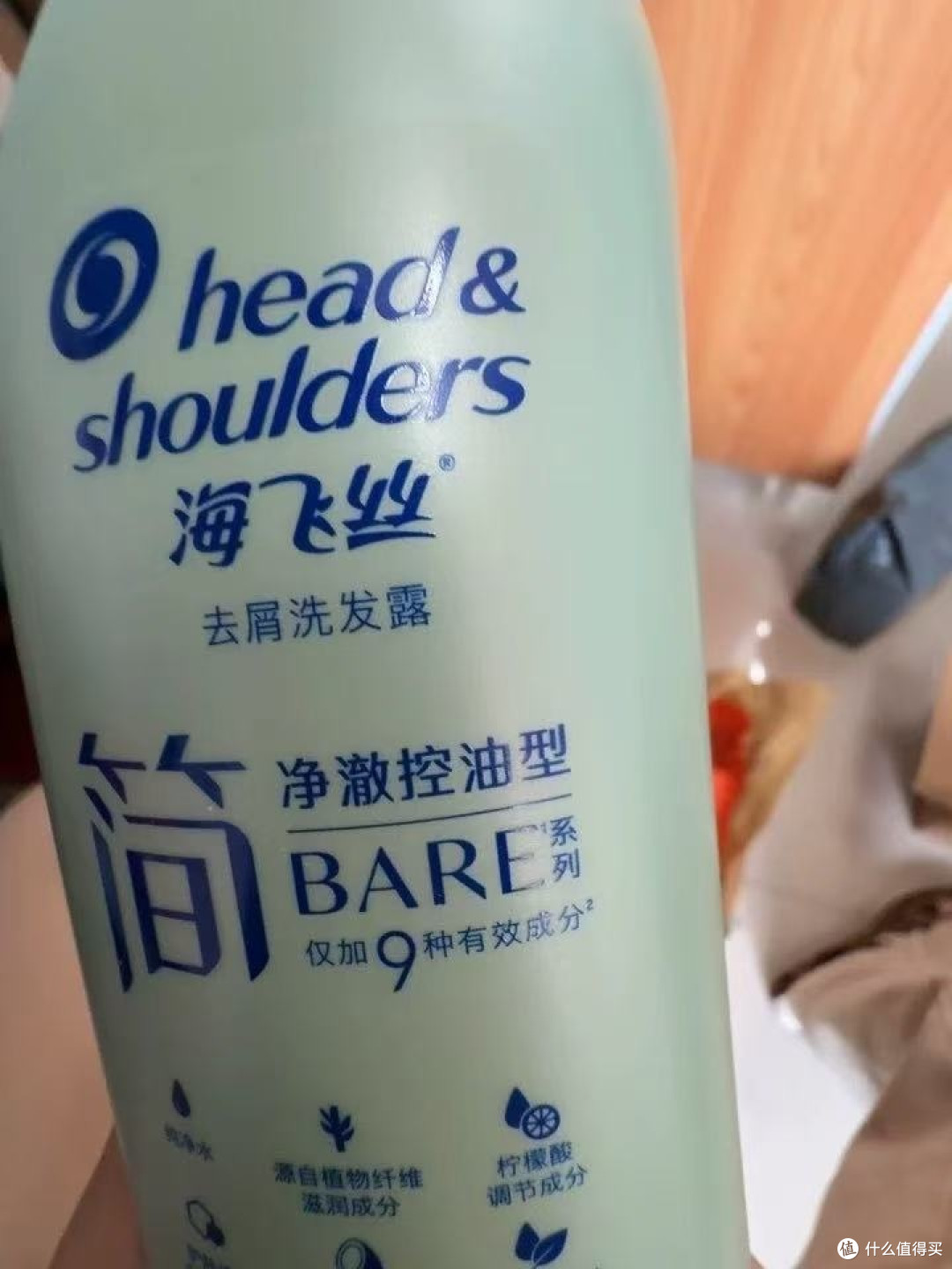 海飞丝简系列只有九个成分的洗发水