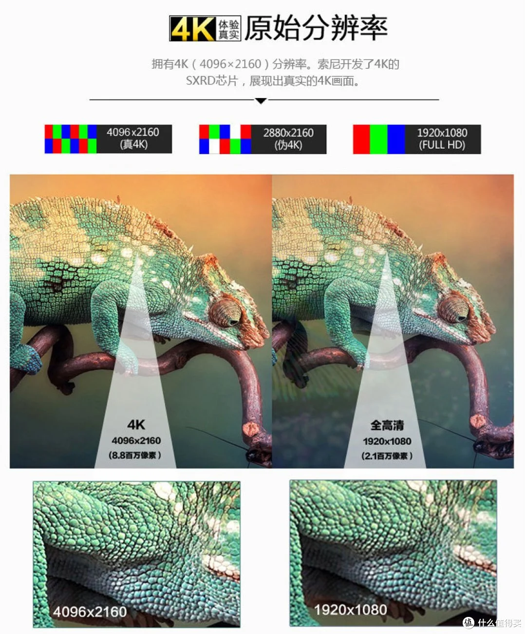 百寸以下差距不明显，120寸以上差距明显